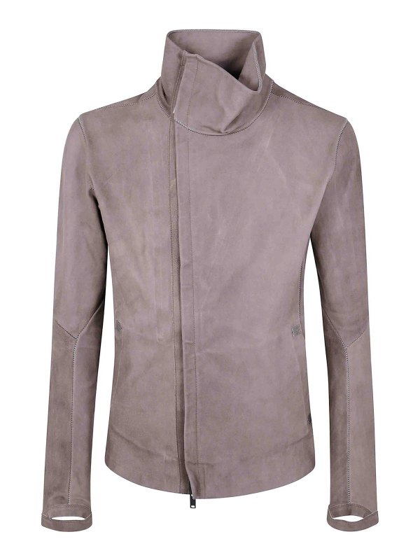 Isaac Sellam レザージャケット - グレー | IMPARABLESTRETCHGREY