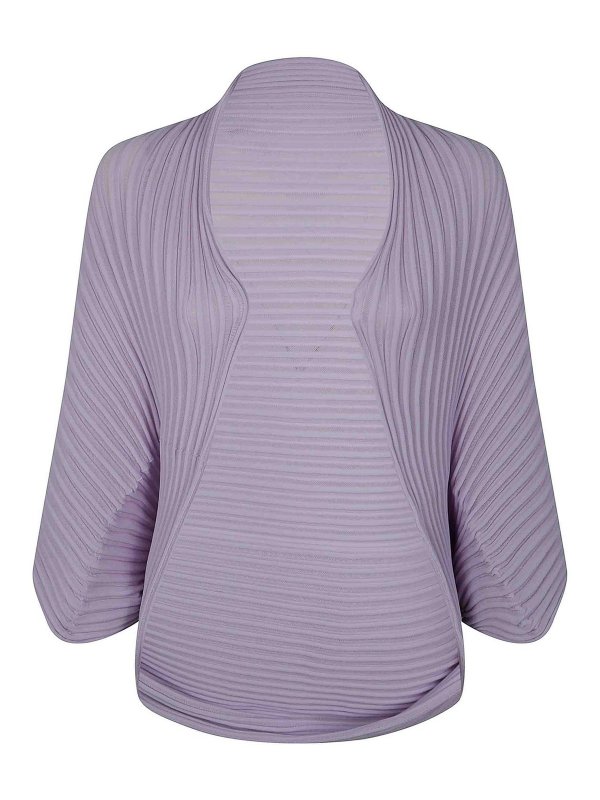 PLEATS PLEASE ISSEY MIYAKE: cardigans - Stream Cardigan