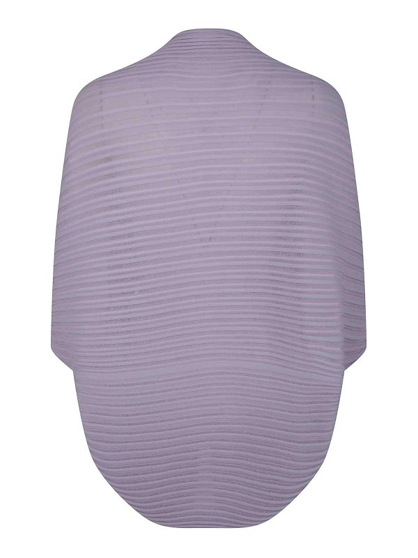 PLEATS PLEASE ISSEY MIYAKE: cardigans online - Stream Cardigan