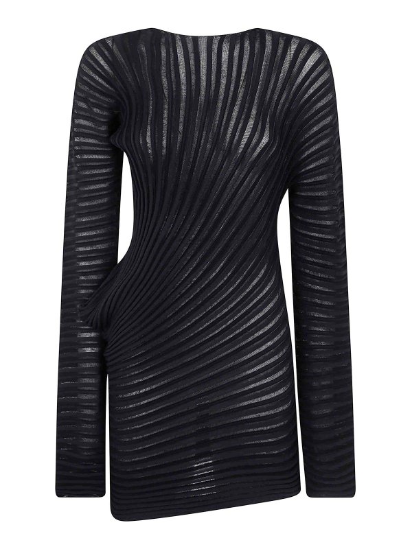 PLEATS PLEASE ISSEY MIYAKE: トップス＆タンクトップ - トップ/タンクトップ - 黒