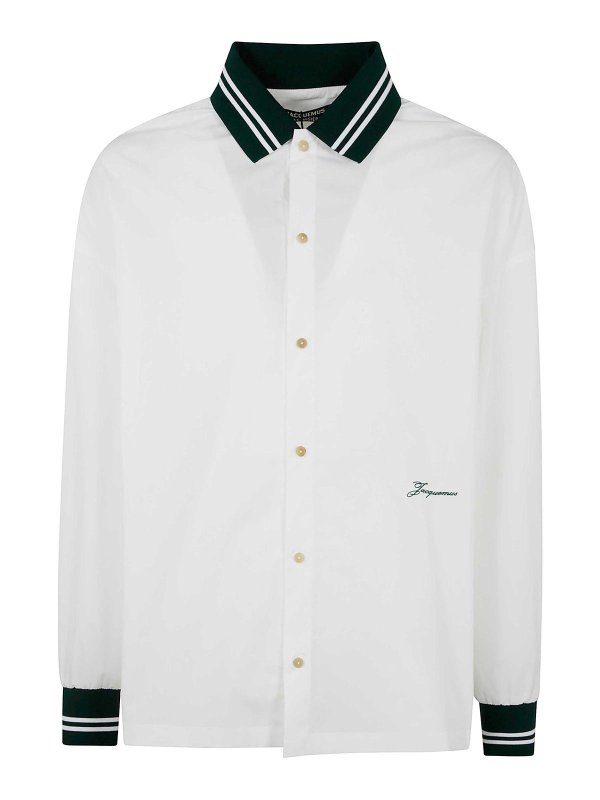 JACQUEMUS: Hemden - Hemd - Weiß