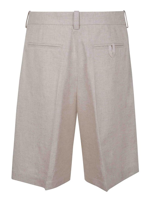 JACQUEMUS: トラウザーショーツ online - ショートパンツ - ヌードカラー