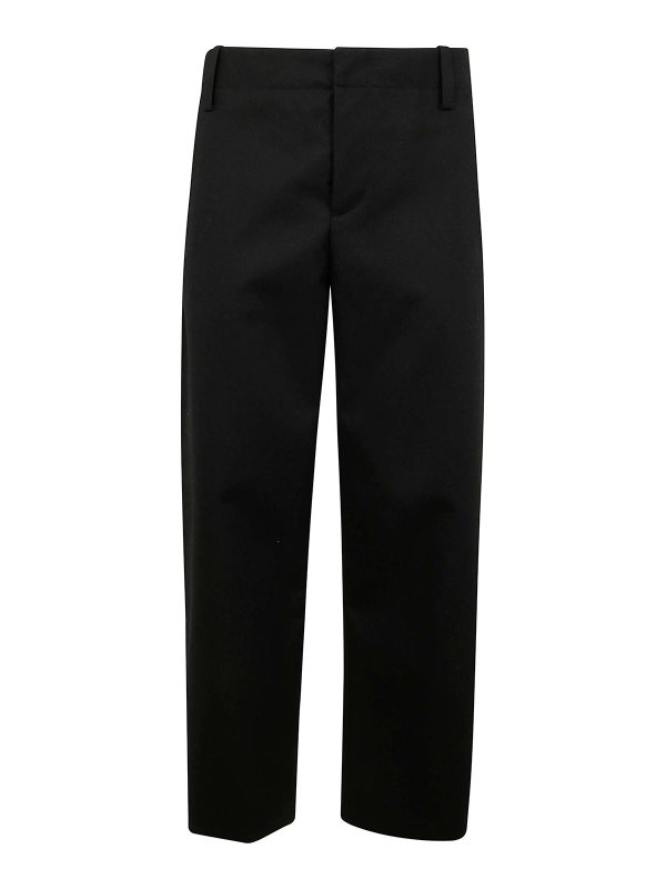 JACQUEMUS: Pantalons casual - Pantalons Décontractés - Noir