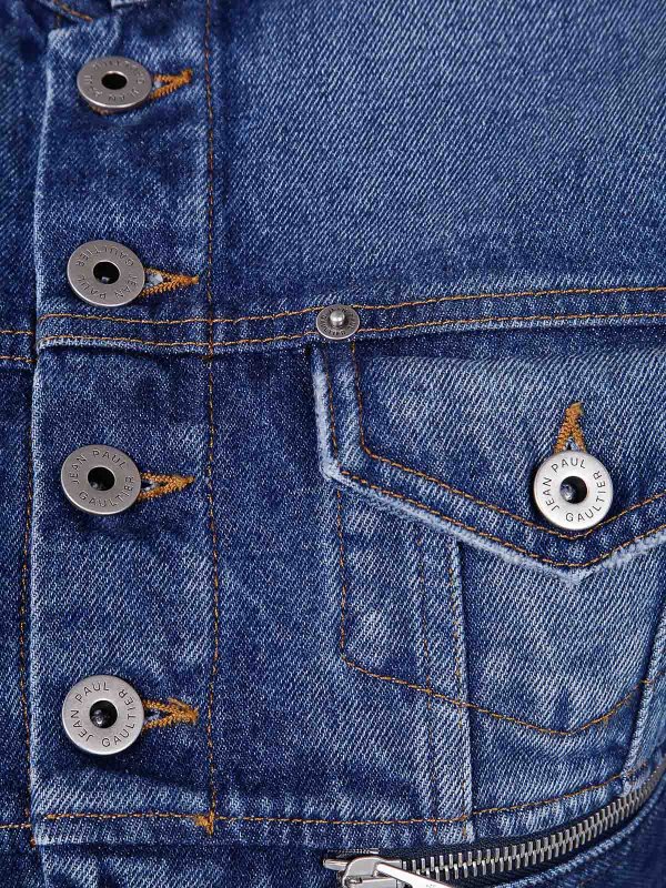 The Best Shops JEAN PAUL GAULTIER: デニムジャケット - デニムジャケット - ブルー