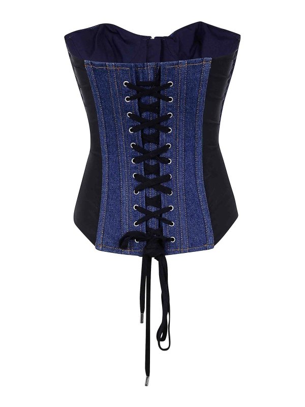 JEAN PAUL GAULTIER: Tops und Tank Tops online - Top - Schwarz