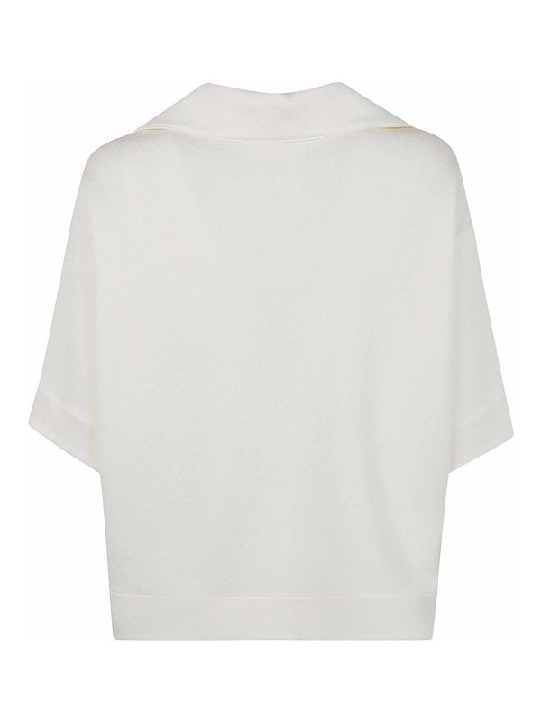 JIL SANDER: ポロシャツ online - ポロシャツ - 白