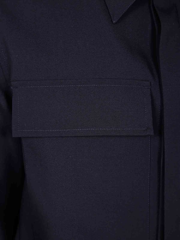 The Best Shops JIL SANDER: Hemden - Hemd - Blau