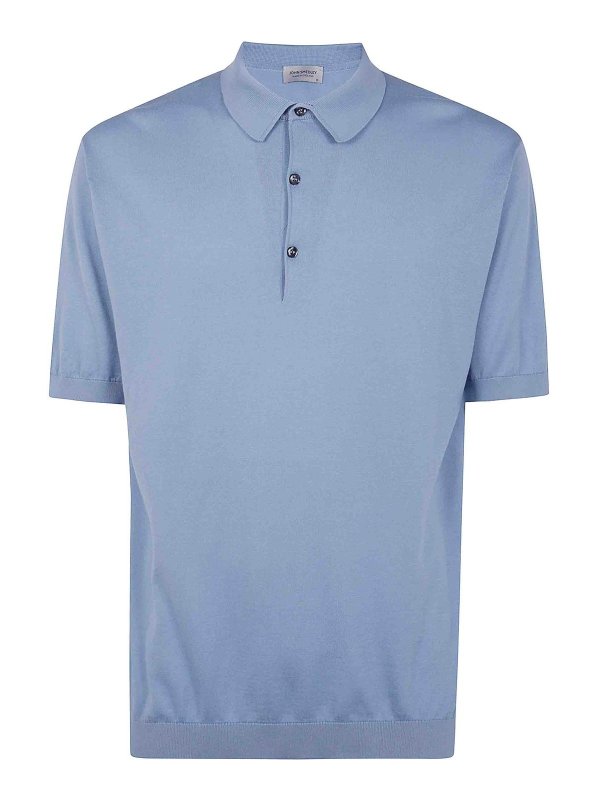 JOHN SMEDLEY: shirts - Adrian Short Sleeves Shirt