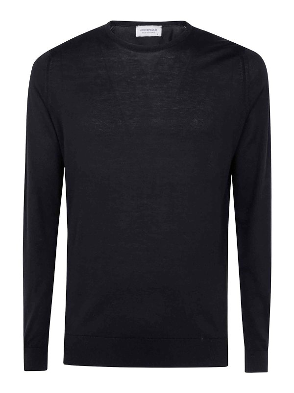 JOHN SMEDLEY: crew necks - Hatfield Long Sleeves Crewneck Pullover