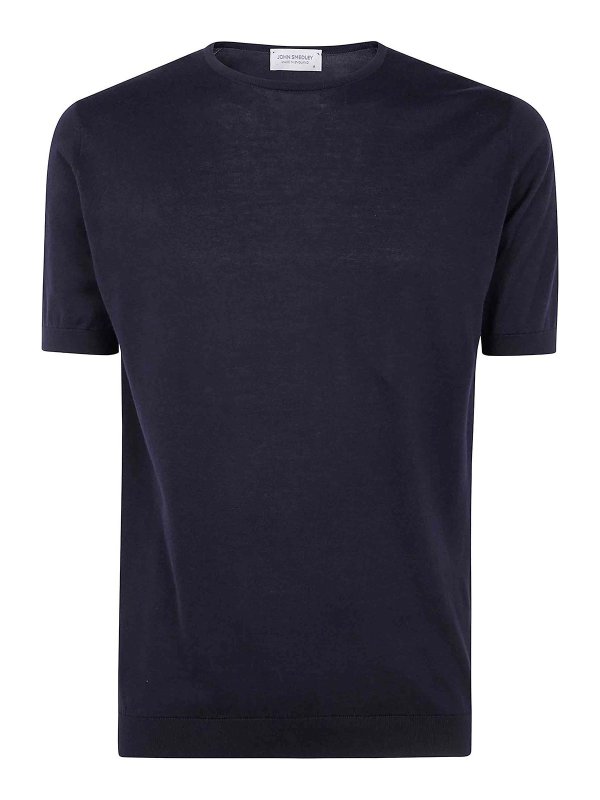 JOHN SMEDLEY: Camisetas - Camiseta - Azul