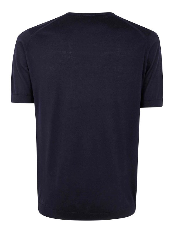 JOHN SMEDLEY: Camisetas online - Camiseta - Azul