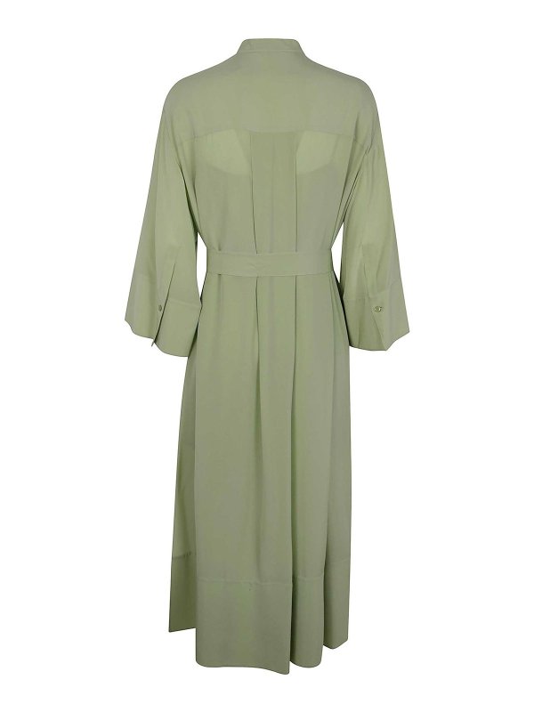 Joseph: knee length dresses online - Darius Dress Crepe De Soie