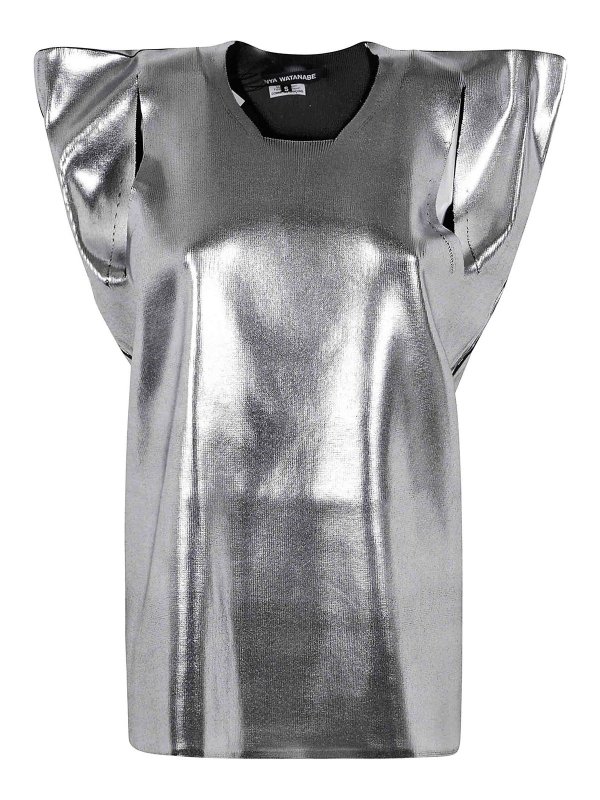 JUNYA WATANABE: Strickpullover mit Rundhalsausschnitt - Rundhalspullover - Schwarz