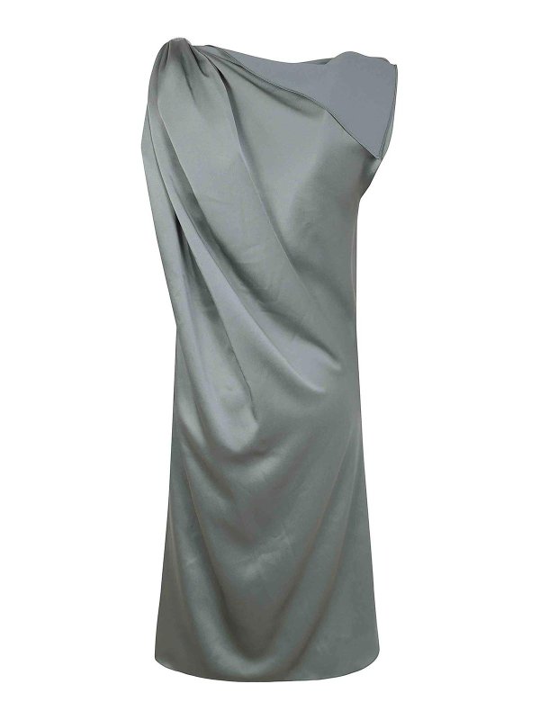 LANVIN: Knielange Kleider online - Knielanges Kleid - Grün