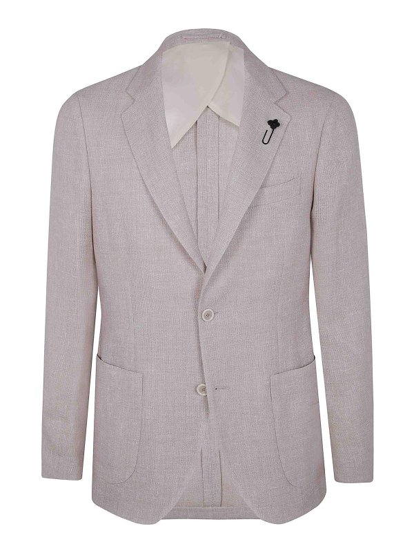 LARDINI: Casualjacken - Casualjacke - Weiß