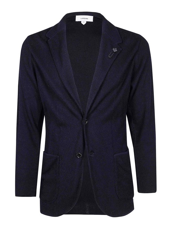 LARDINI: casual jackets - Man Knit Jacket