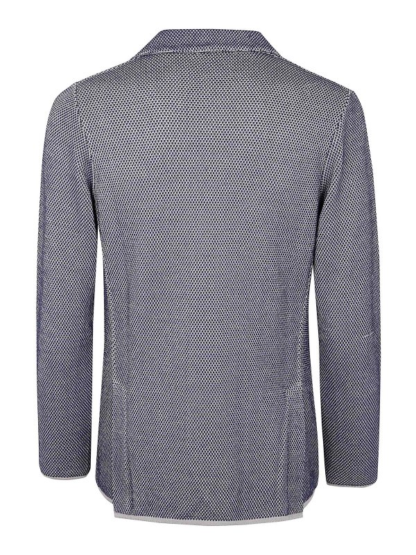 LARDINI: casual jackets online - Man Knit Jacket