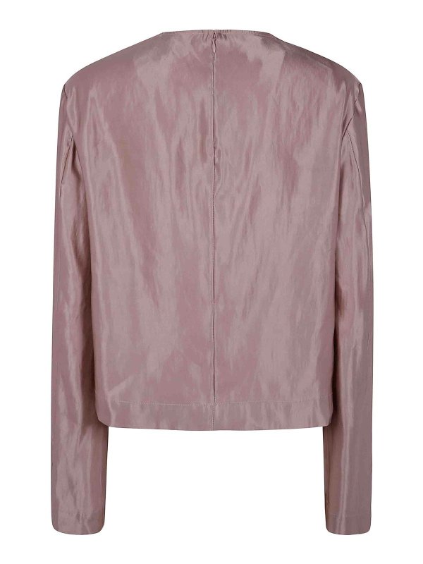 Tシャツ・カットソー Loulou Studio SS25 NINO ROUND NECK BLOUSE (NINO PETAL) Loulou Studio Nino Round Neck Blouse Clothing In Multicolor