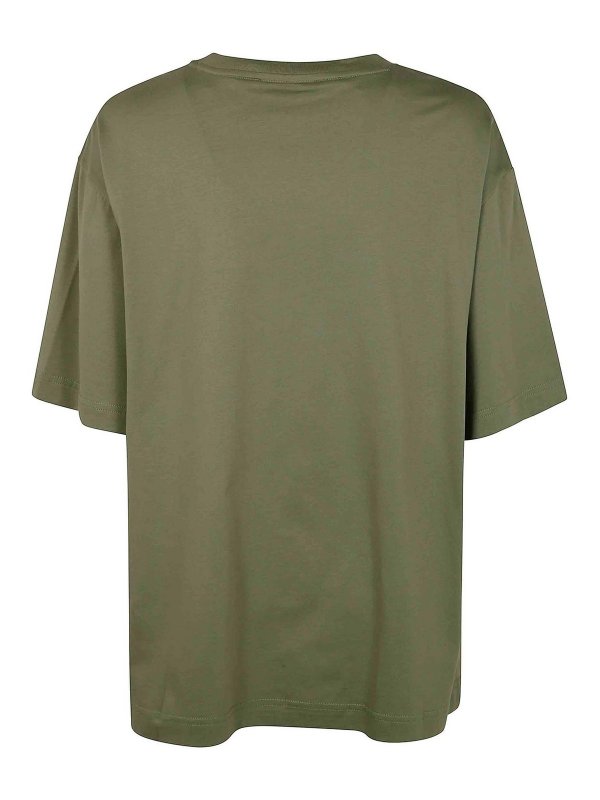 MAISON KITSUNÉ: T-shirts online - T-Shirt - Vert