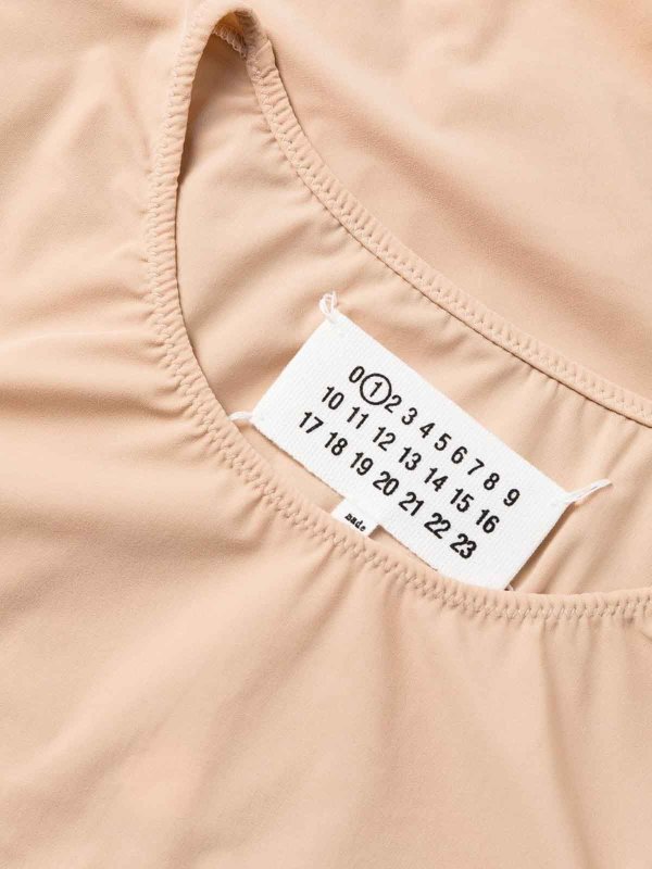 トップ/タンクトップ - ヌードカラー shop online: Maison Margiela