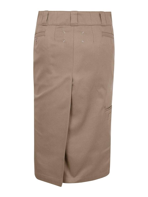 Maison Margiela: gonne al ginocchio  e longuette online - Gonna a matita