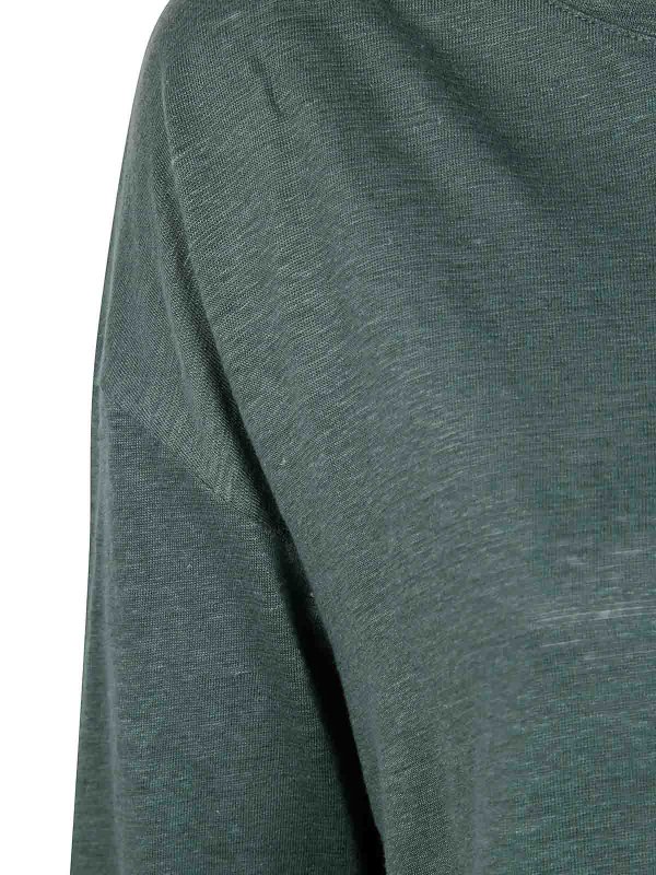 The Best Shops Majestic Filatures: Vネック - Vネック - 緑