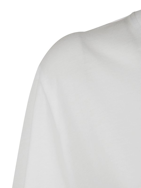 The Best Shops Majestic Filatures: crew necks - Short Sleeves Round Neck Sweater