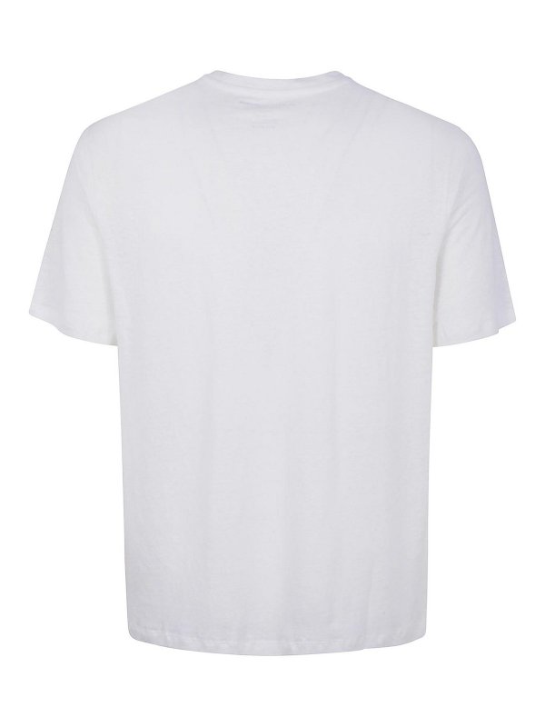 Majestic Filatures: crew necks online - Short Sleeves Round Neck Sweater