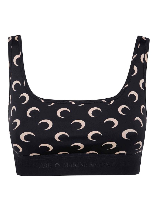 MARINE SERRE: Tops und Tank Tops - Top - Braun