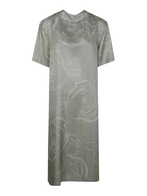 ワンピース MARNI SS25 MIDI DRESS (ABMA1447A0 UTSG31 AUV19) Marni Sleeveless Midi Dress in Multicolor | FWRD