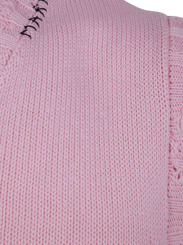 The Best Shops Marni: Vネック - Vネック - ピンク