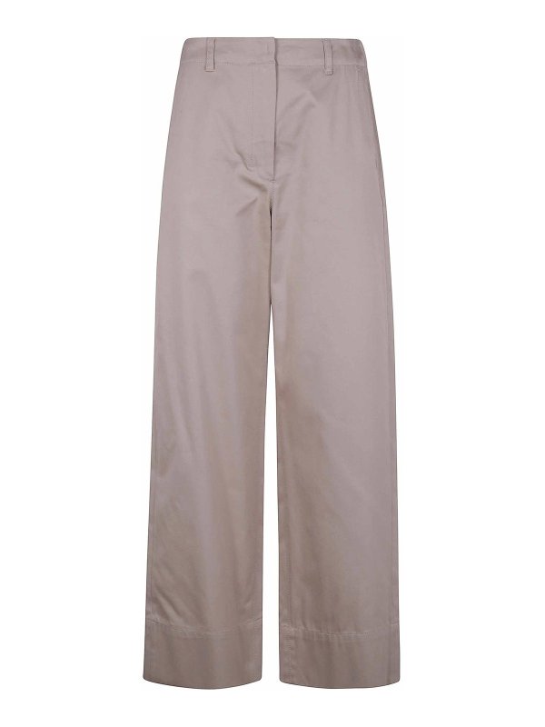 Max Mara: カジュアルトラウザー - カジュアルパンツ - ヌードカラー