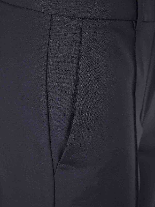 The Best Shops SPORTMAX: カジュアルトラウザー - カジュアルパンツ - 黒