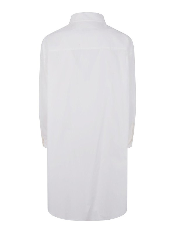 MM6 MAISON MARGIELA: ニーレングスドレス online - 膝丈ドレス - 白