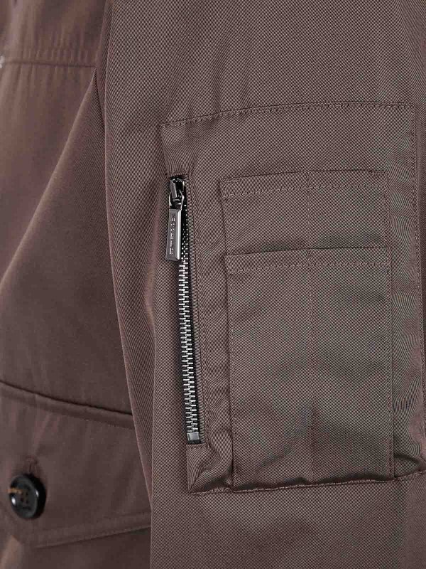 The Best Shops MOORER: カジュアルジャケット - カジュアルジャケット - ブラウン