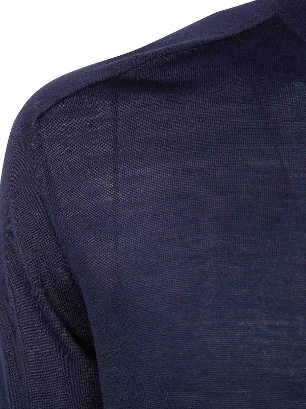 The Best Shops MOORER: crew necks - Norris Short Sleeves Sweater