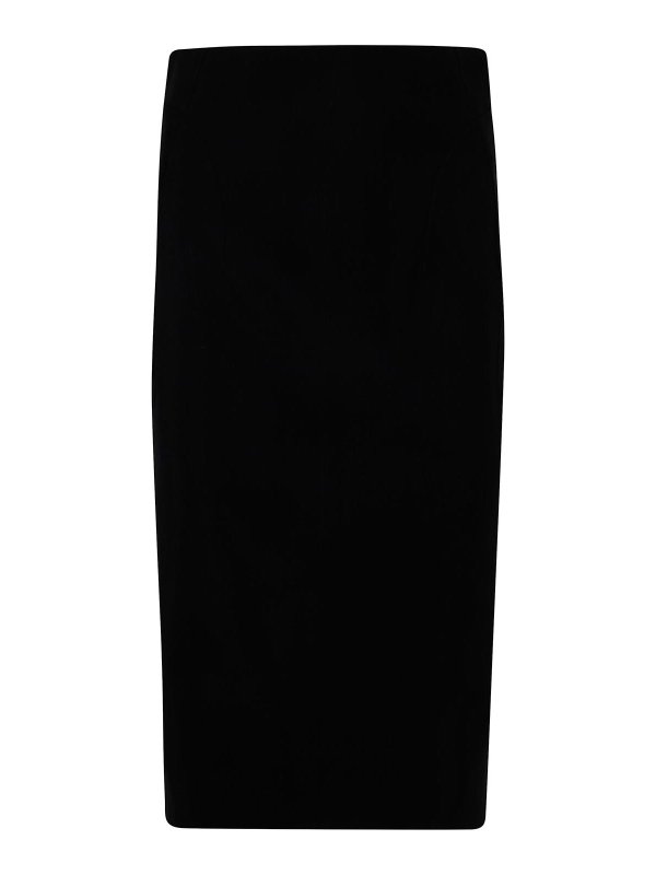 MUGLER: Knee length skirts & Midi - Pencil Midi Skirt