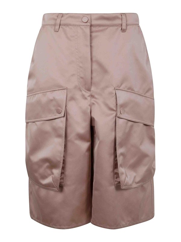 N°21: Trousers Shorts - Polyester Bermuda Shorts