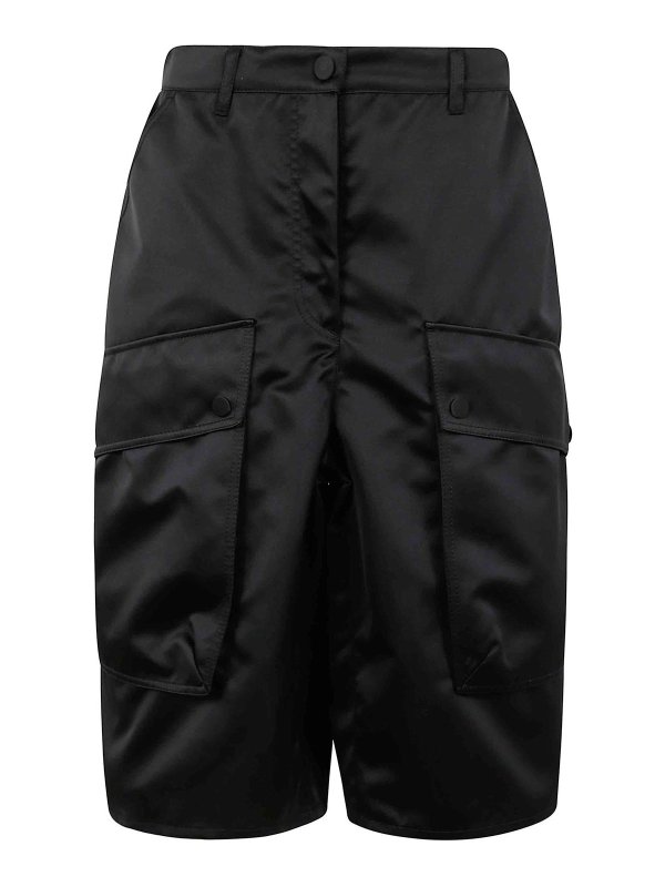 N°21: Trousers Shorts - Polyester Bermuda Shorts