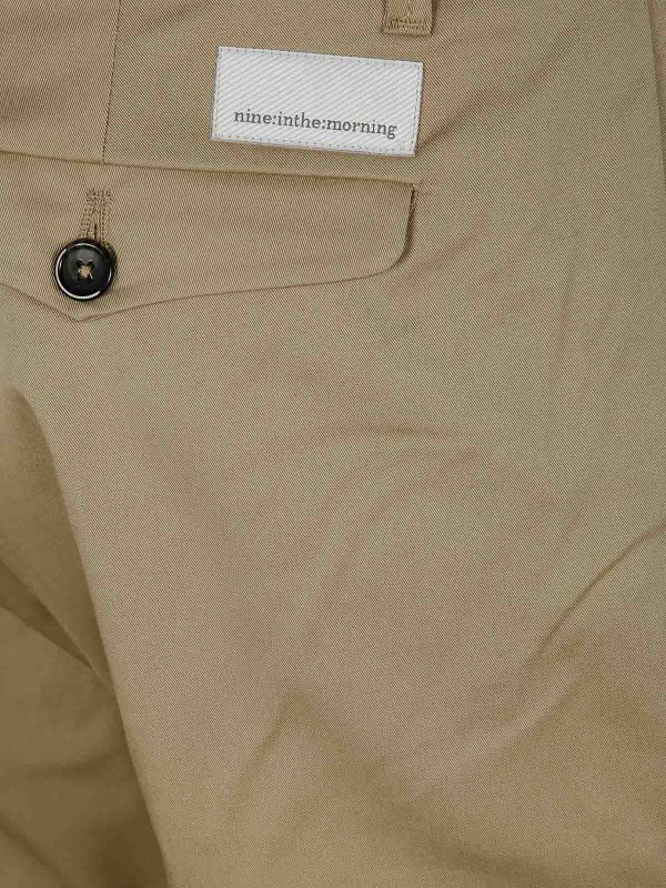 The Best Shops NINE IN THE MORNING: Casual Hosen - Casual Hose - Nude