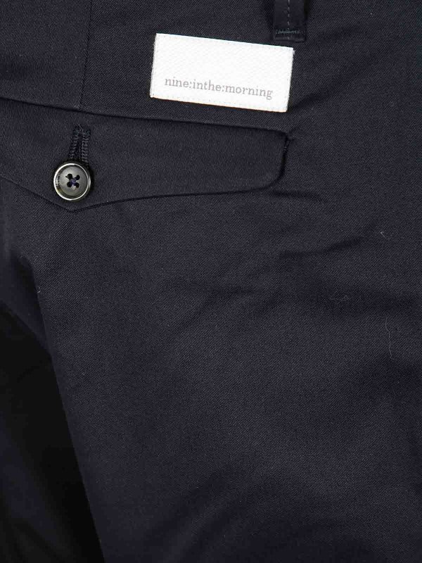 The Best Shops NINE IN THE MORNING: casual trousers - Easy Chino Slim Man Trousers