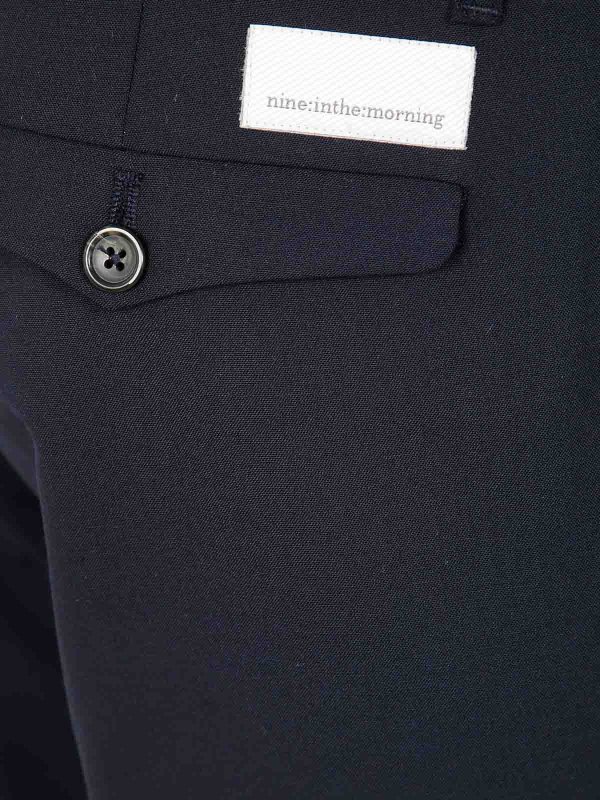 The Best Shops NINE IN THE MORNING: カジュアルトラウザー - カジュアルパンツ - ブルー