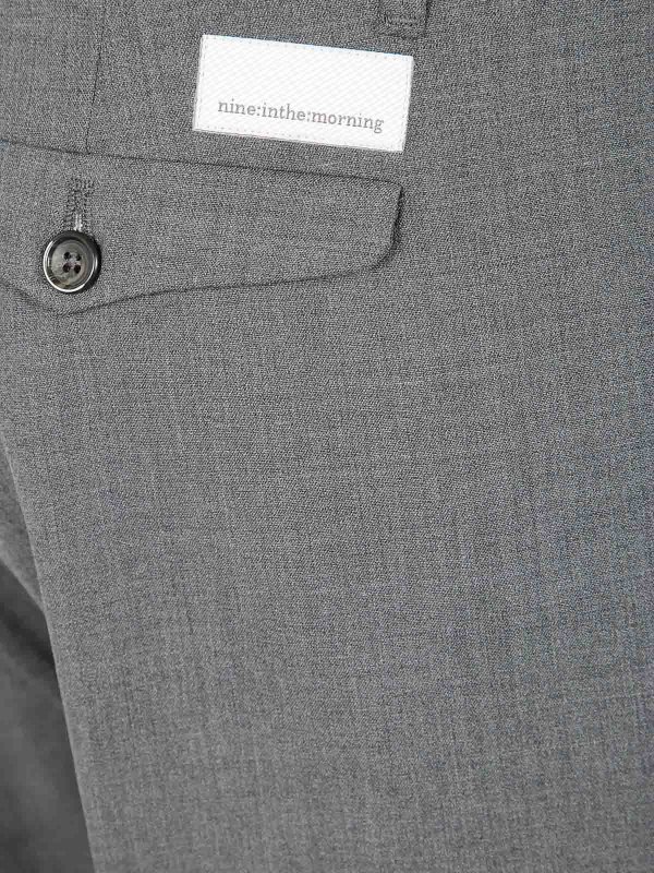 The Best Shops NINE IN THE MORNING: Pantalones casual - Pantalón Casual - Gris