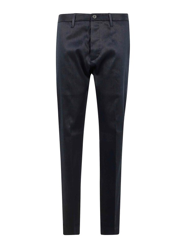 NINE IN THE MORNING: casual trousers - Easy Chino Slim Man Trousers