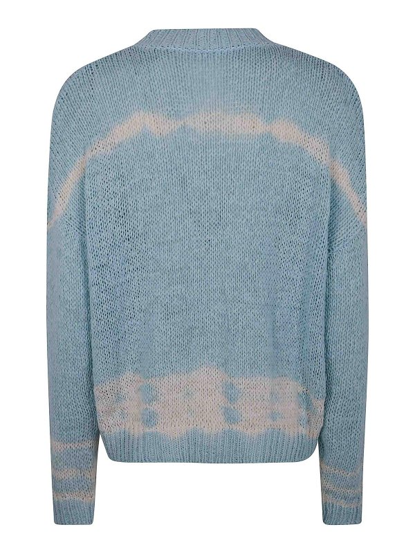 NUUR: Strickpullover mit Rundhalsausschnitt online - Rundhalspullover - Blau