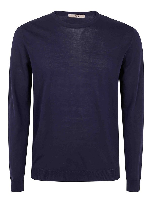 NUUR: crew necks - Long Sleeves Round Neck