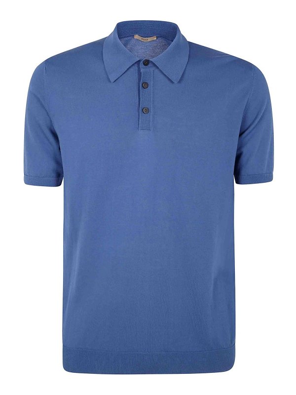 NUUR: ポロシャツ - ポロシャツ - ブルー