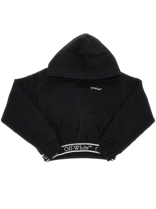 The Best Shops OFF-WHITE: Sweatshirts & Sweaters - Hoodie Crop