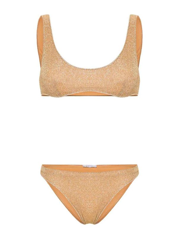 OSÉREE: bikinis - Lumiere Lurex Sporty Set