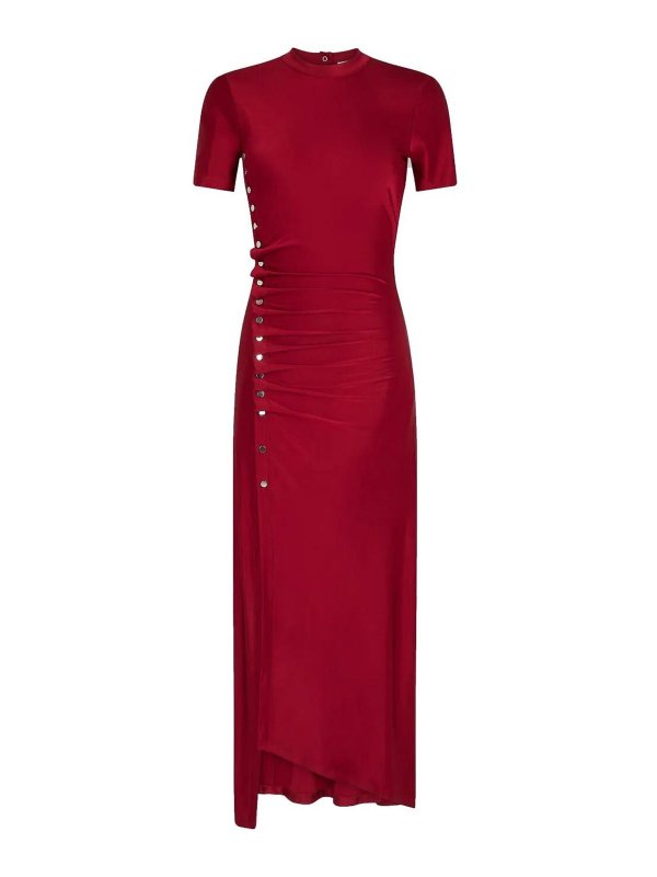 RABANNE: Vestidos media pierna - Vestido Midi - Rojo